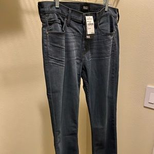 PAIGE Navy Blue “FEDERAL” Slim Straight Jean